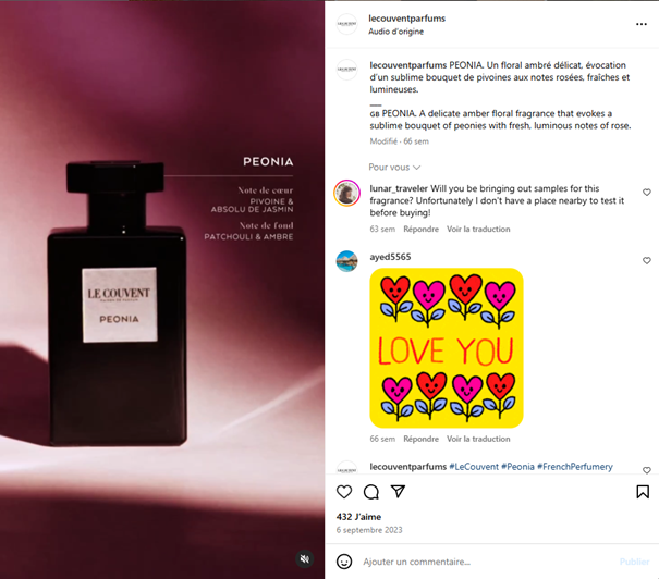 Instagram Le Couvent